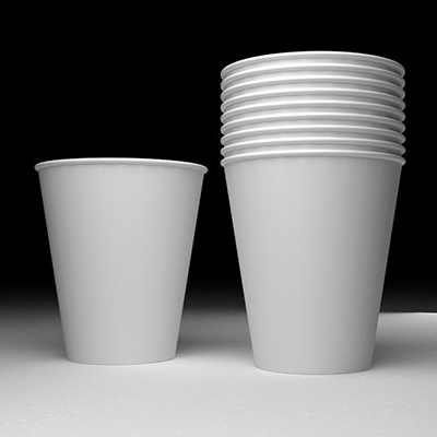 标准空白纸杯